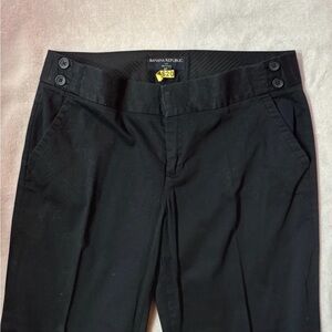 Banana Republic Women's Black Straight Leg Pants